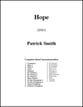 Hope Concert Band sheet music cover